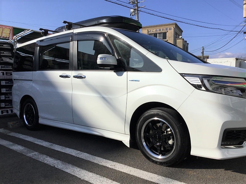 ステップワゴンスパーダ アルミホイール交換 | ホンダ ステップワゴン
