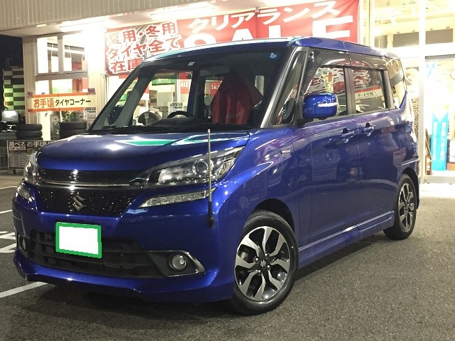 タイヤ交換 空気圧センサー装着 作業紹介 スズキ ソリオ バンディット タイヤ カー用品取付 ｔｐｍｓ タイヤ空気圧モニターシステム 取り付け サービス事例 タイヤ館 堺北 大阪府 和歌山県のタイヤからはじまる トータルカーメンテナンス タイヤ館