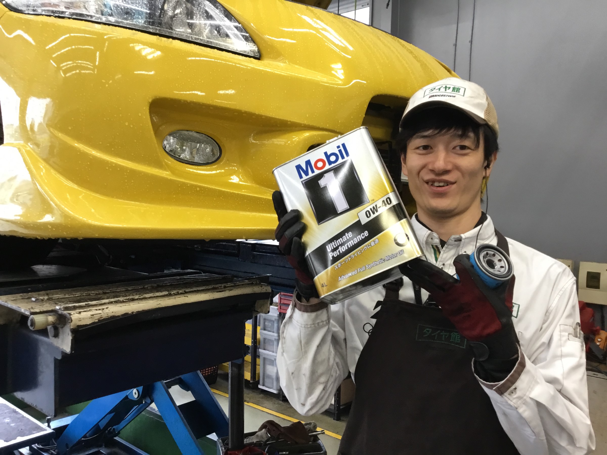 ホンダ ＣＲ-Ｚ オイル＆エレメント交換 | ホンダ CR-Z メンテナンス商品 オイル関連 > エンジンオイル交換 | サービス事例 | タイヤ館  小平 | 東京都のタイヤ、カー用品ショップ タイヤからはじまる、トータルカーメンテナンス タイヤ館グループ
