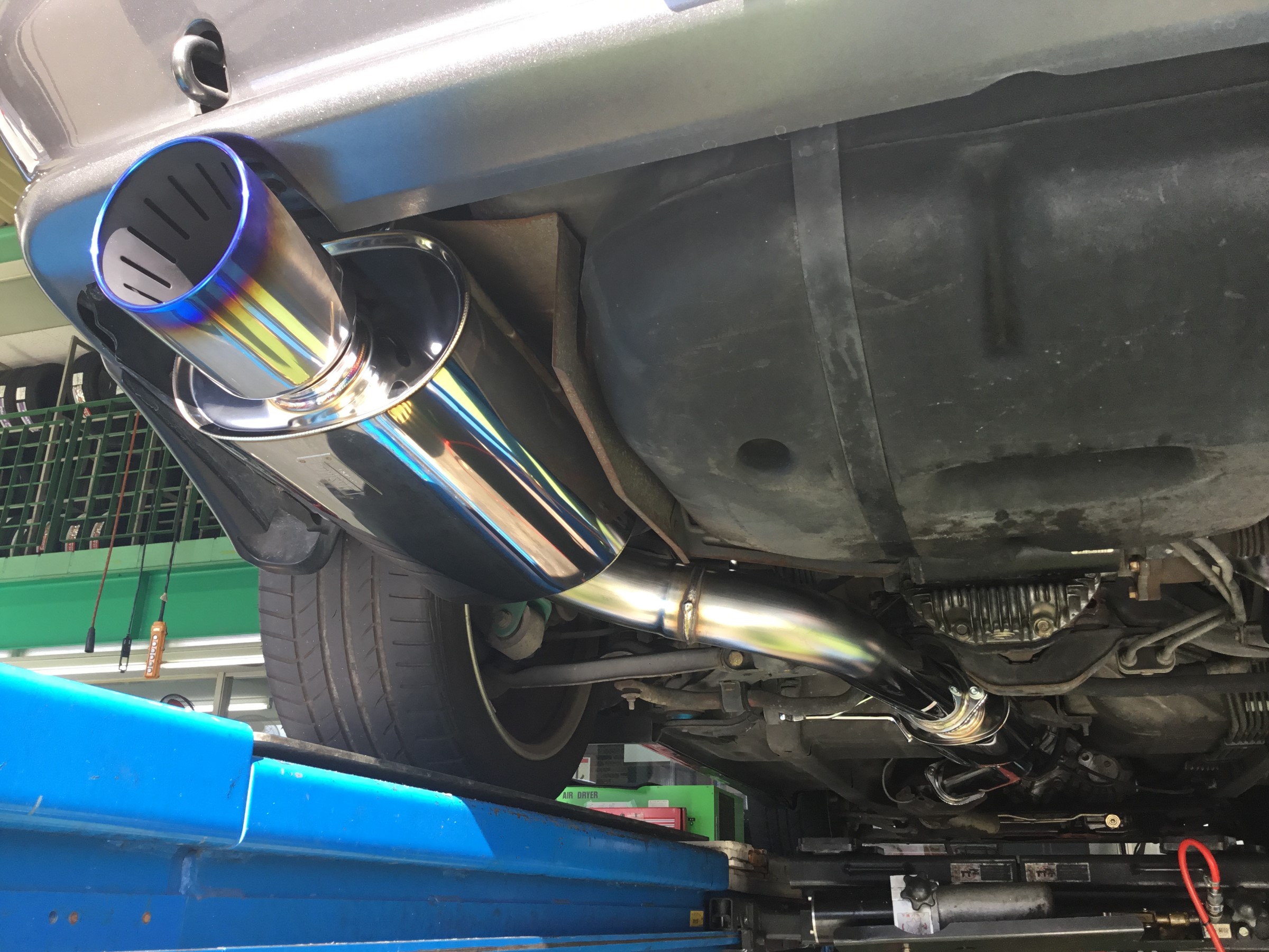 R32スカイライン マフラー交換 | 日産 スカイラインGT-R その他 パーツ