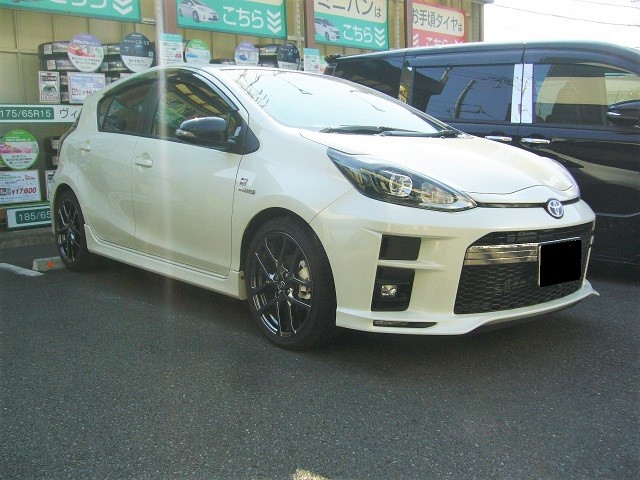 トヨタ AQUA GR SPORTS POTENZA ＳＷ０１０ ＶＲＸ２取付 | トヨタ