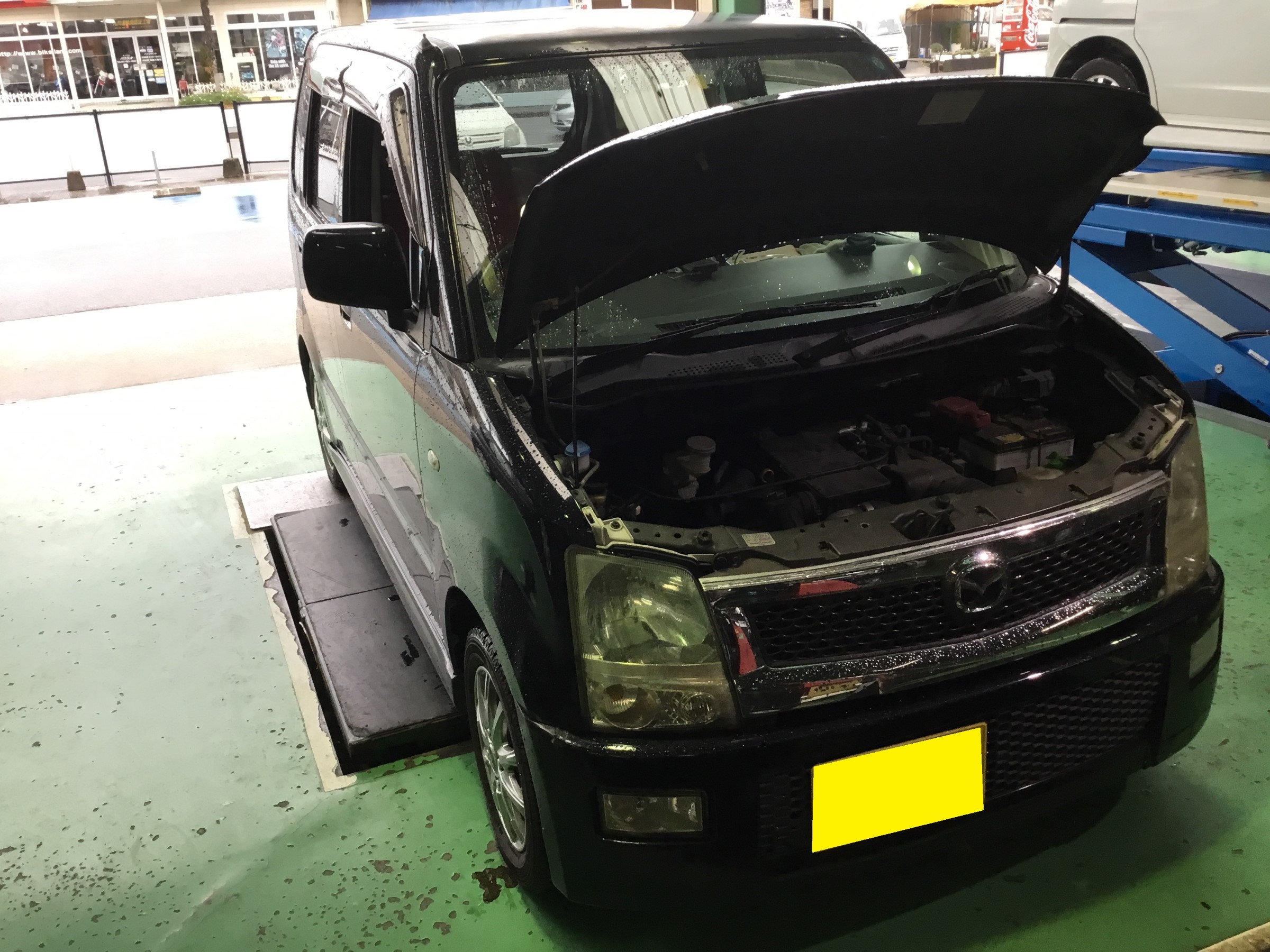 マツダ【AZワゴン】 車検整備 ～エンジン回り編～ | 店舗お