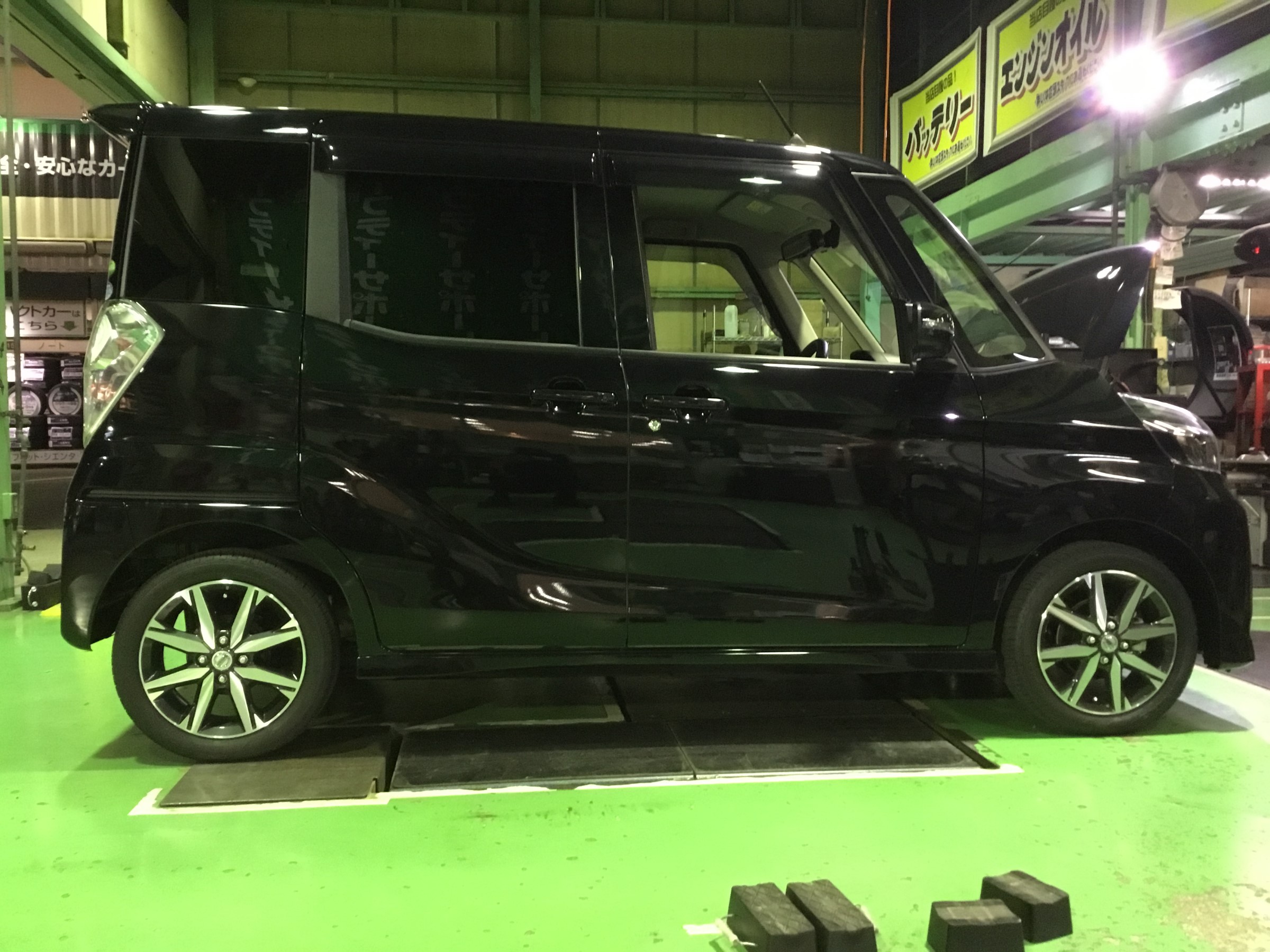 日産デイズルークス 車高調 サービス事例 タイヤ館 太宰府 タイヤからはじまる トータルカーメンテナンス タイヤ館グループ