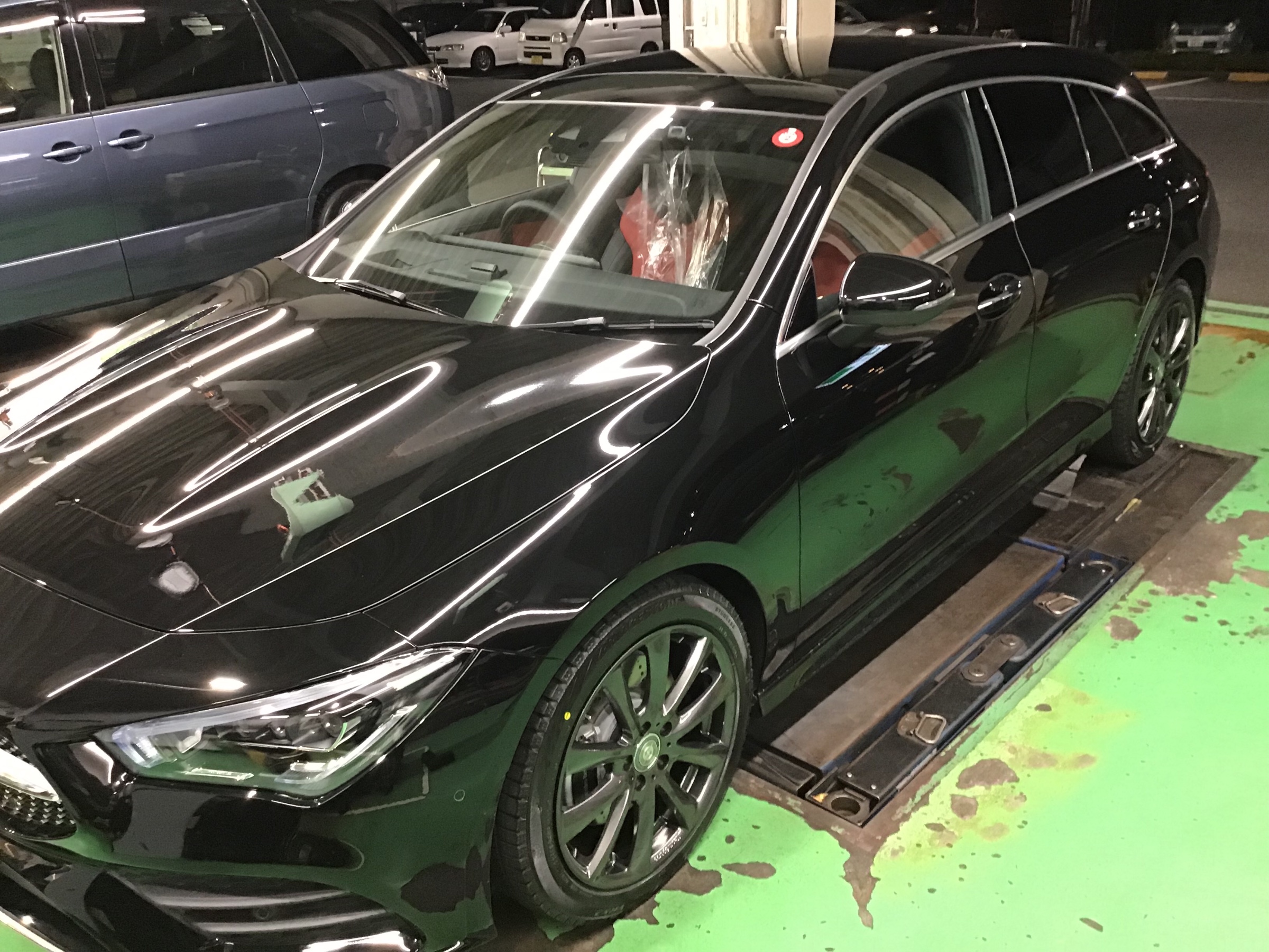 メルセデス・ベンツ CLAクラス スタッドレスセット取り付け