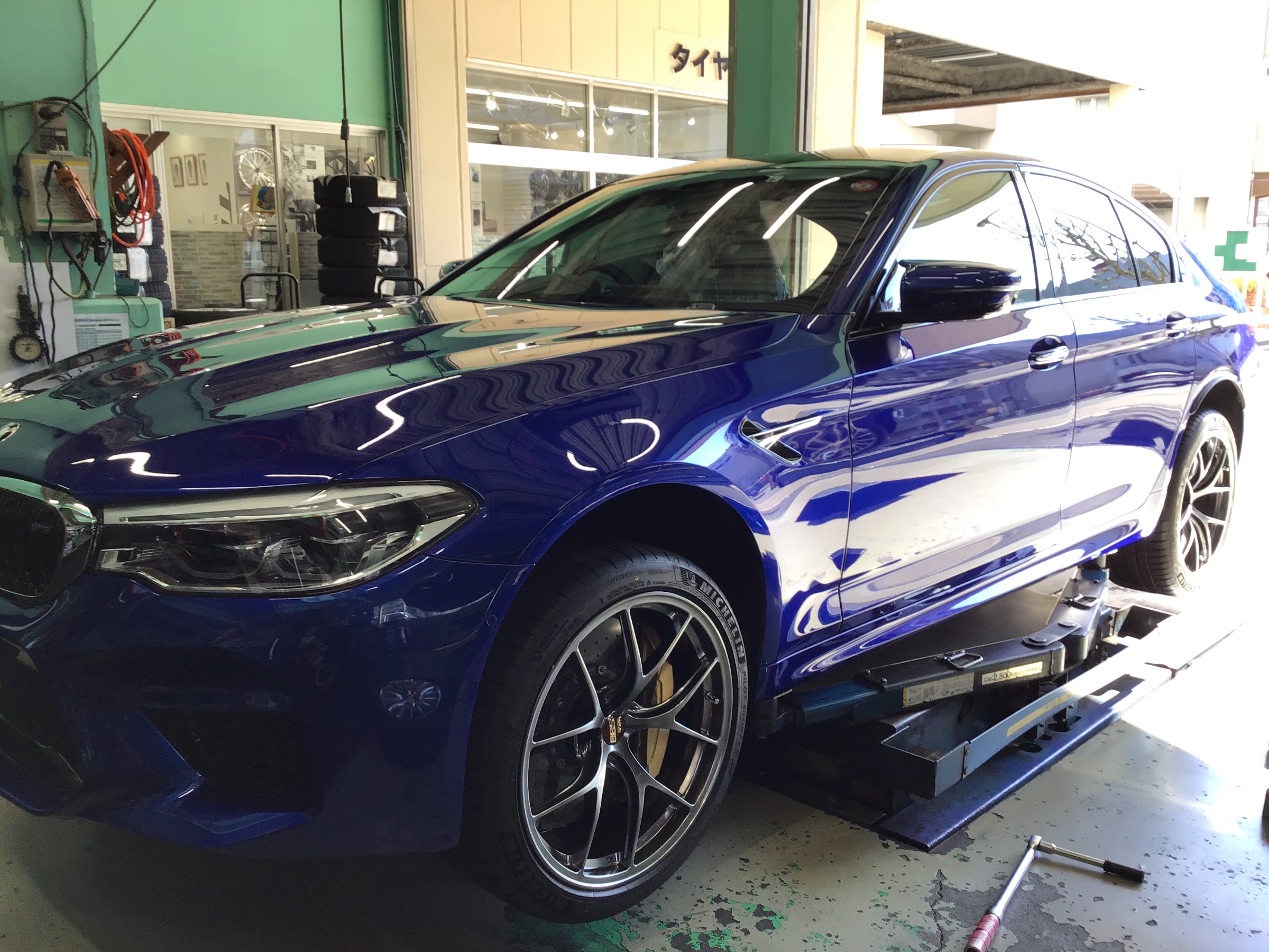 BMW M5 BBS RI-D | 店舗おススメ情報 | タイヤ館 目白（東京都）