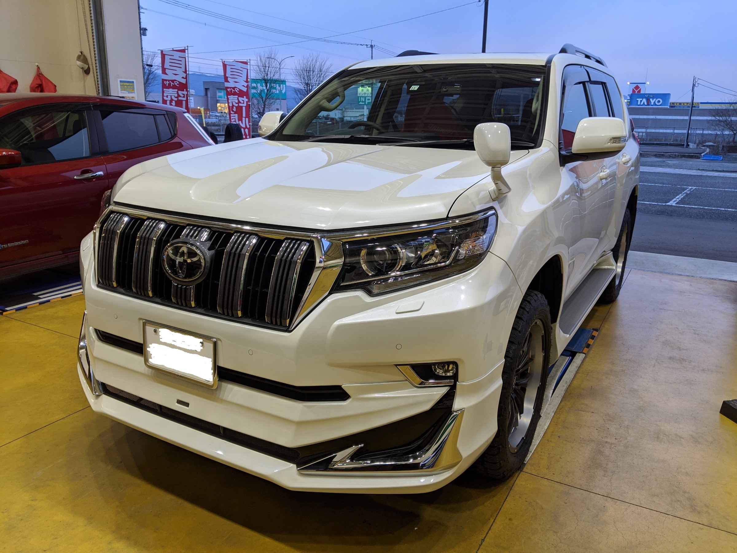 トヨタ ランドクルーザー プラド に ナイトロパワー ガジェット 20