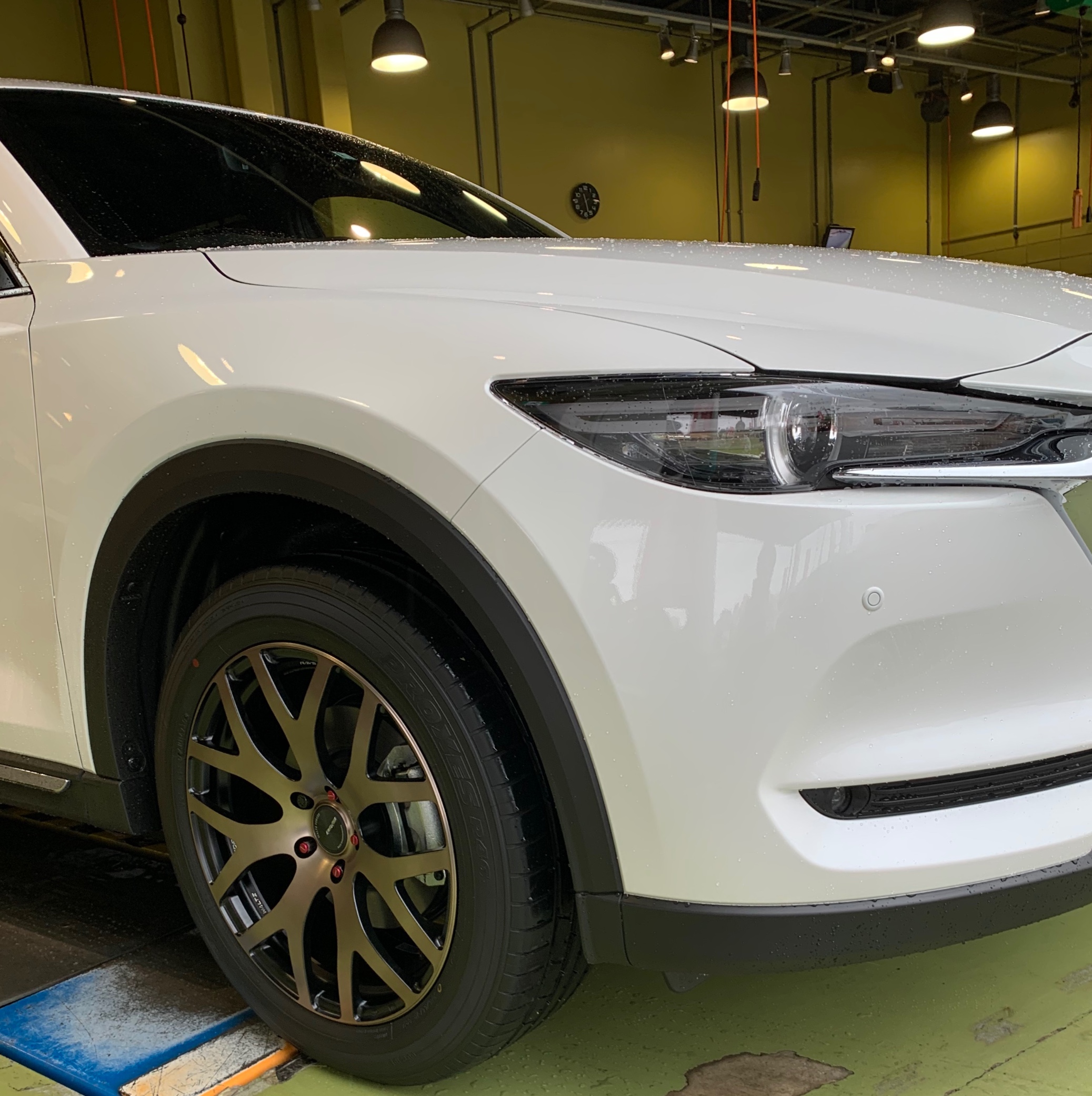 ダイヤ ☆マツダCX-8にアルミホイール取り付け☆ | 店舗おススメ情報 | タイヤ