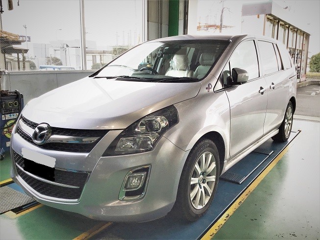 マツダ MPV（LY3P） KYB NEW SR SPECIALショックアブソーバー交換