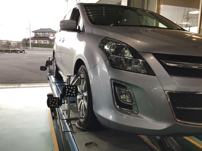 マツダ MPV（LY3P） KYB NEW SR SPECIALショックアブソーバー交換
