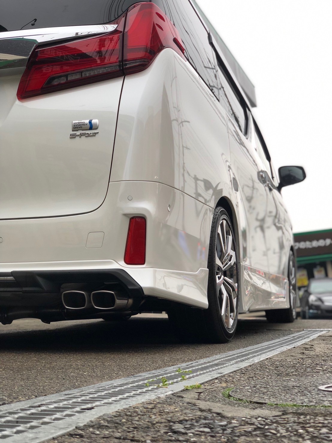 MC後の新型アルファード TEINダウンサス「ハイテク」＆モデリスタ１９