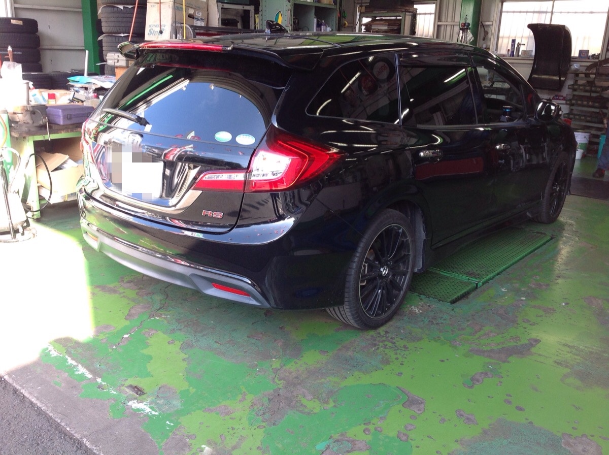 ホンダ Jade車高調取付 ホンダ ジェイド メンテナンス商品 パーツ取付 サスペンション取付 サービス事例 タイヤ館 ジャパン宮前 神奈川県のタイヤ カー用品ショップ タイヤからはじまる トータルカーメンテナンス タイヤ館グループ