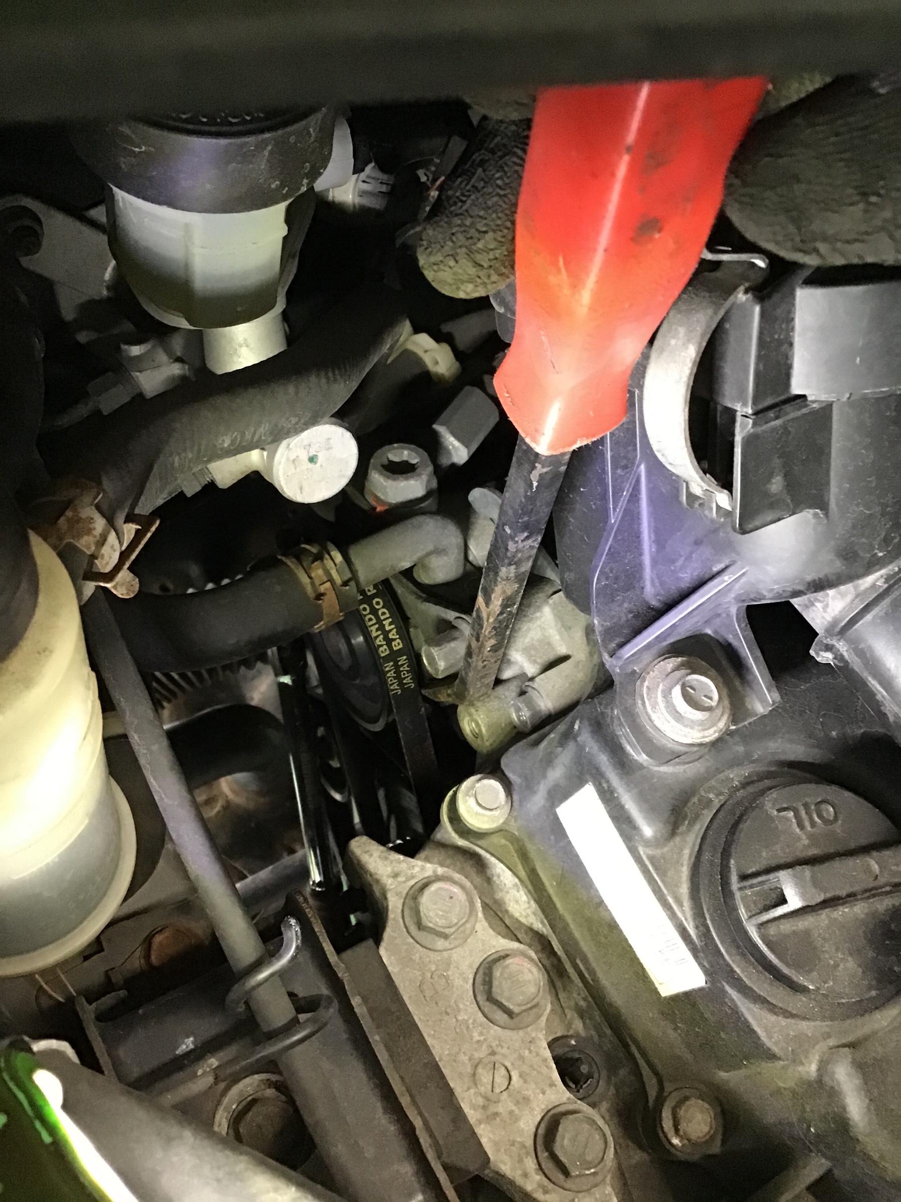ムーヴ L175S ベルト交換 | ダイハツ ムーヴ その他 その他 > 車検 | サービス事例 | タイヤ館 鶴岡 |  山形県のタイヤ、カー用品ショップ タイヤからはじまる、トータルカーメンテナンス タイヤ館グループ