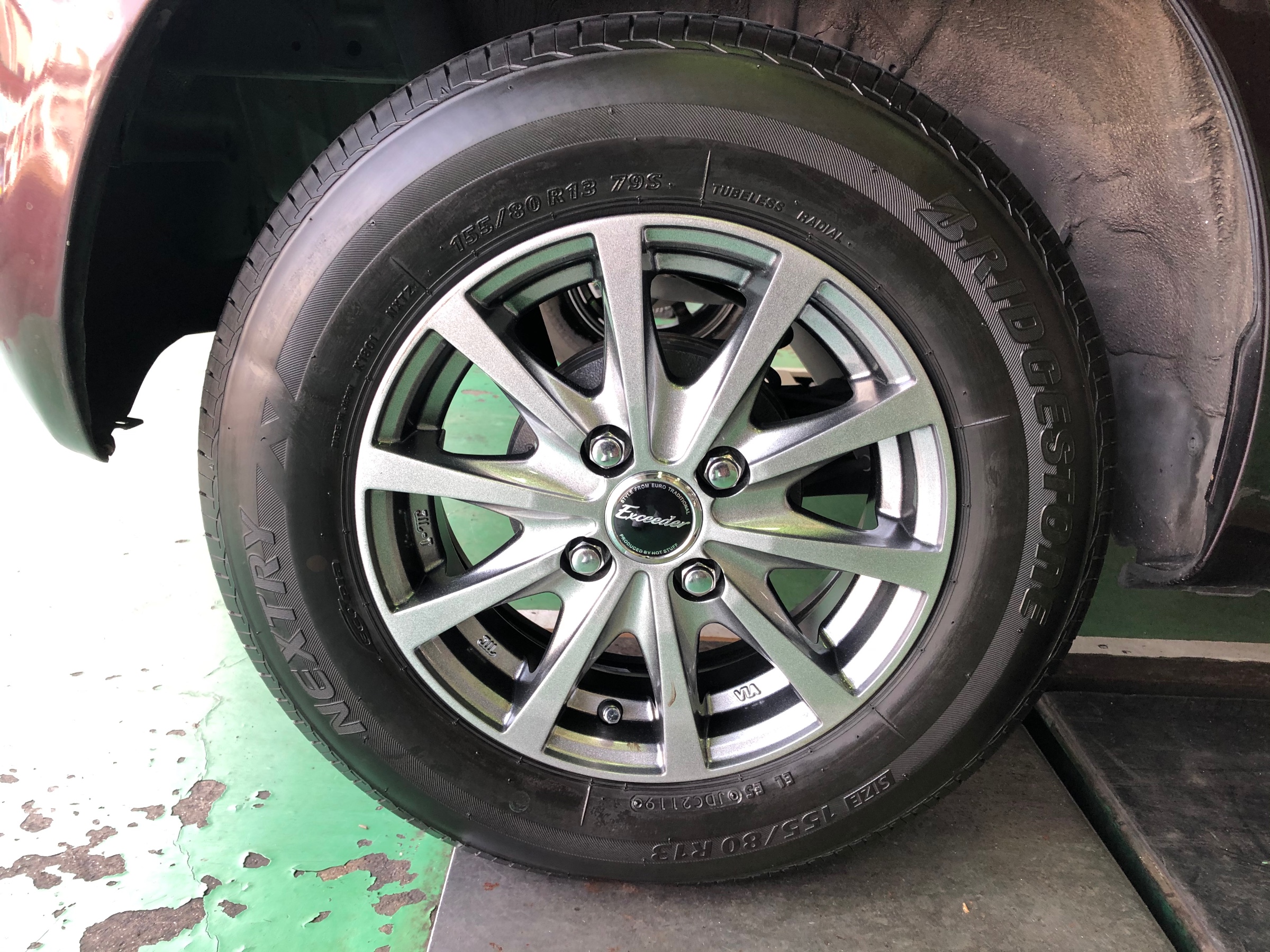 TOYOTA パッソ ☆アルミホイール 取付 | トヨタ パッソ ホイール