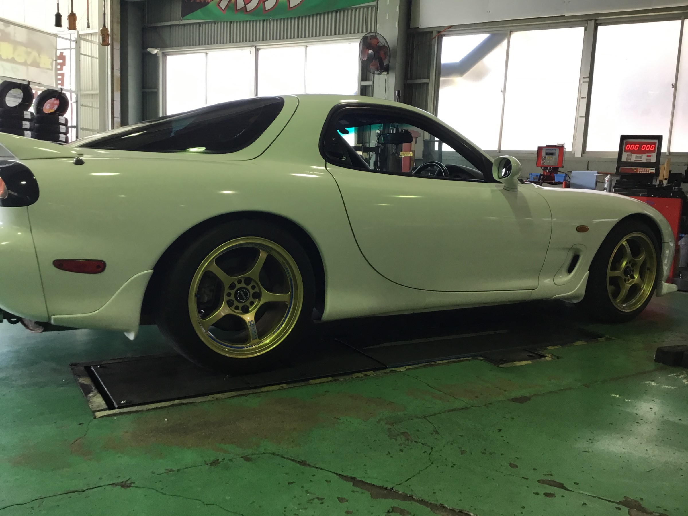 Weds Sport SA-25R 取り付け | マツダ RX-7 ホイール タイヤ・ホイール