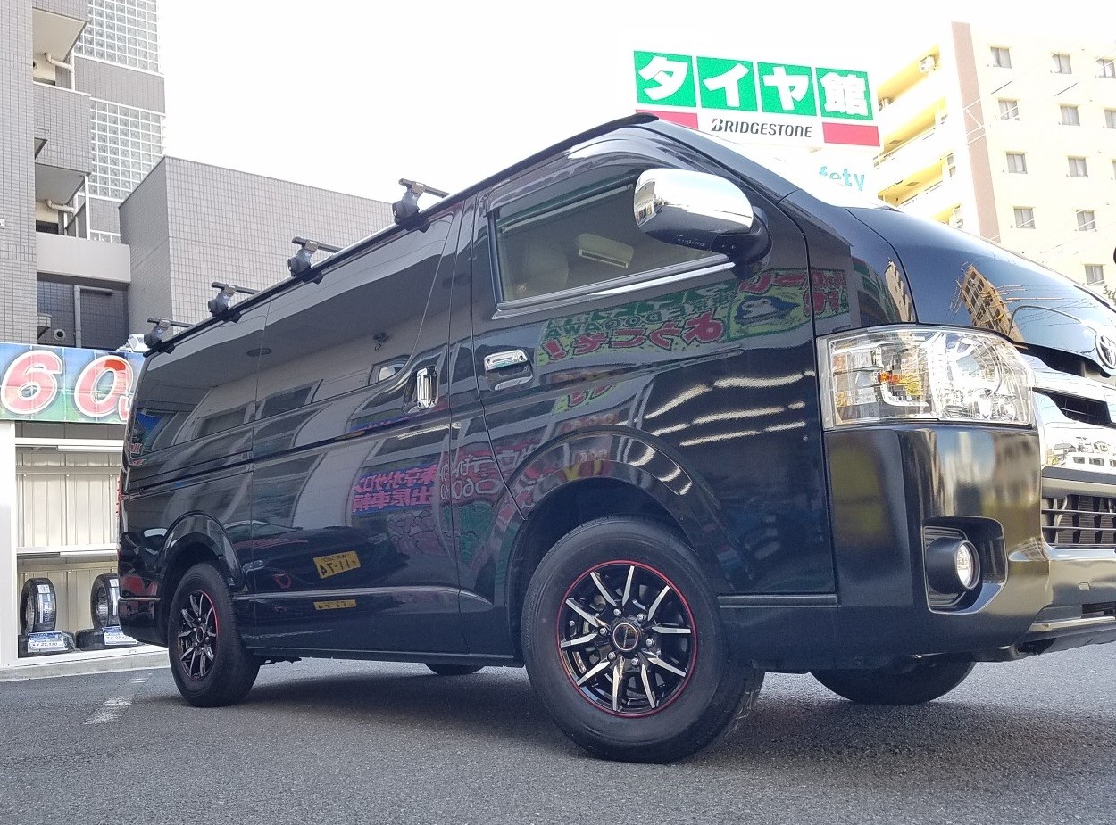 ☆ ハイエース × ホイール交換 ☆ | 店舗おススメ情報 | タイヤ ☆ ハイエース × ホイール交換 ☆ | 店舗おススメ情報 | タイヤ