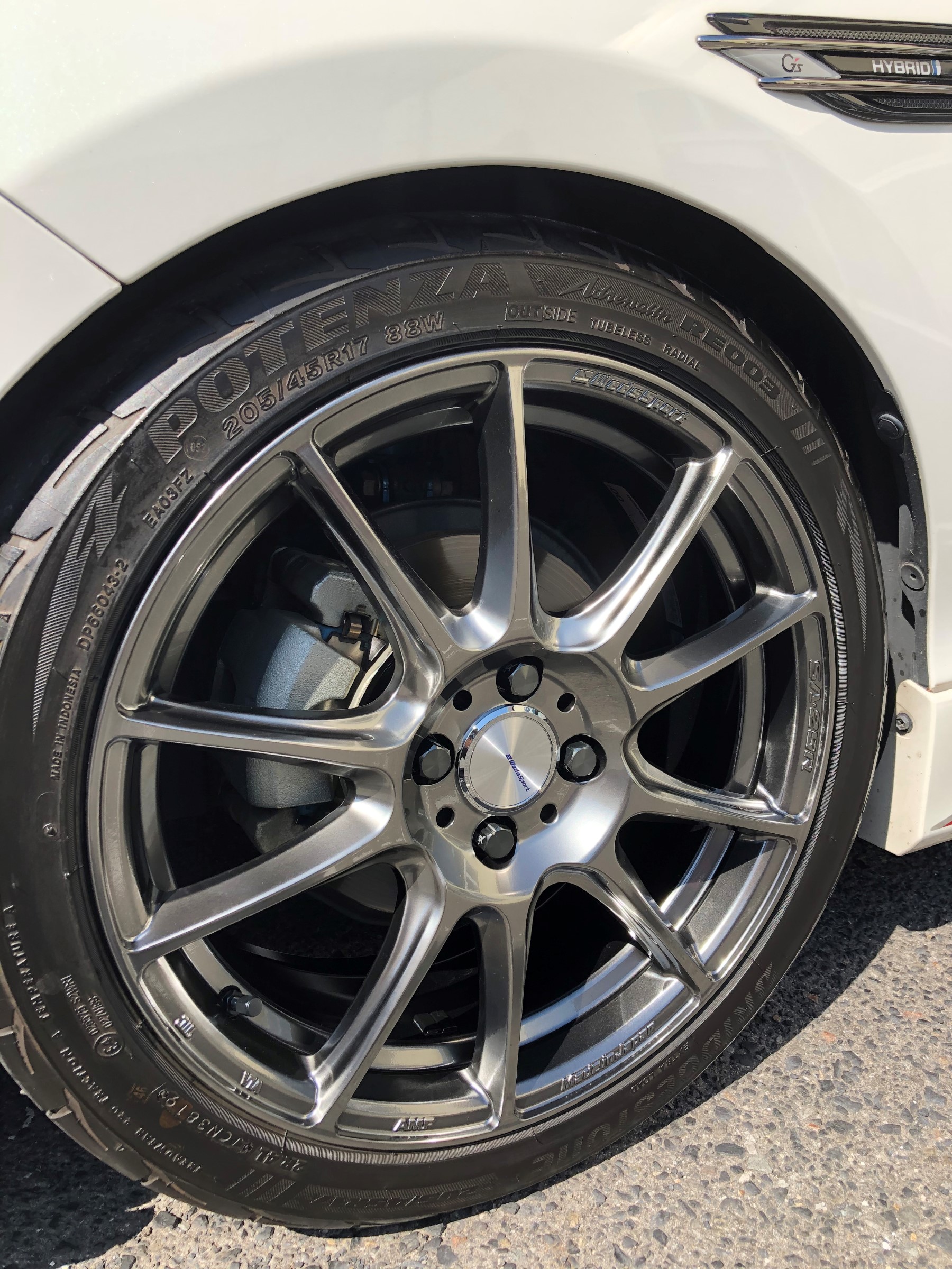 Weds Sport SA-25R 取付♪ | スタッフ日記 | タイヤ館 高松 | 香川県の