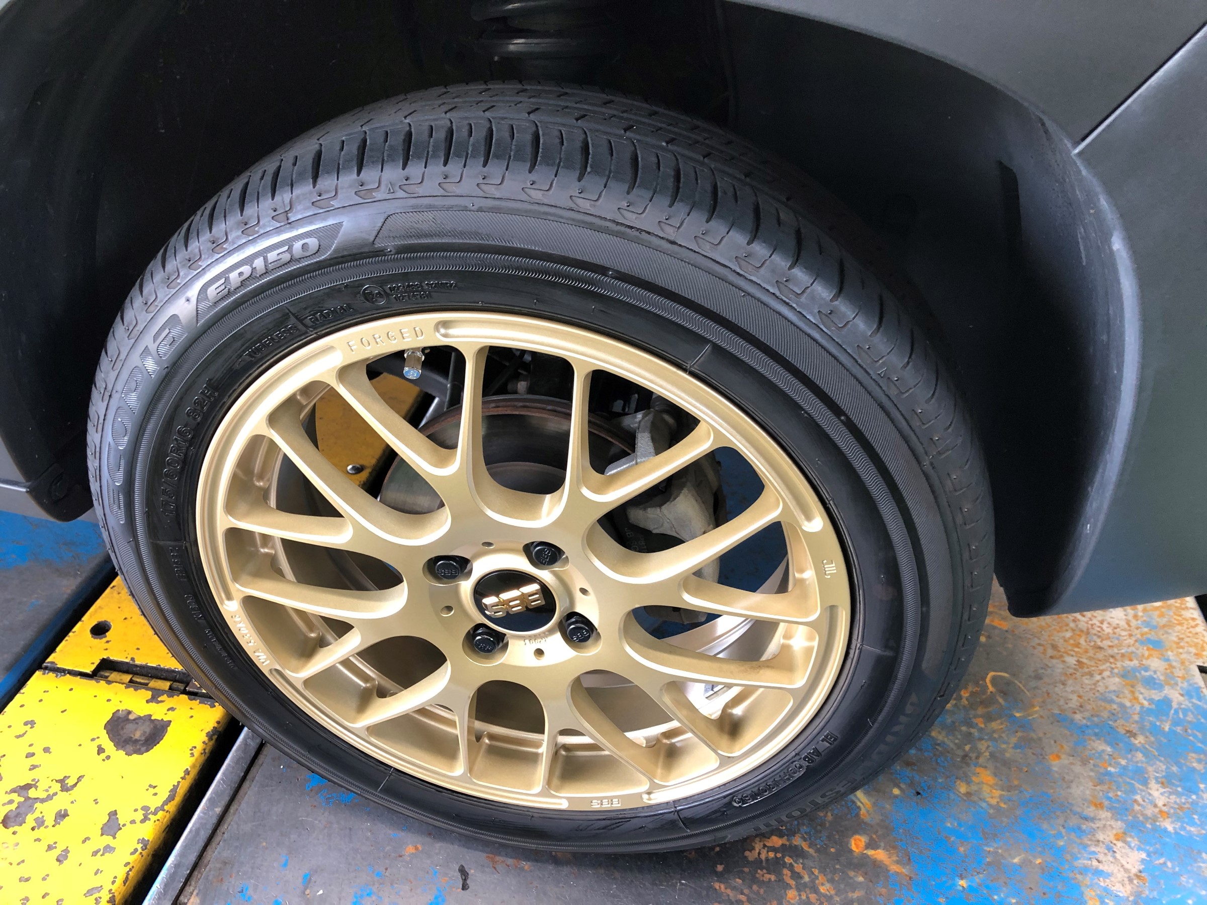 ホイール！BBS取付です！！ | 店舗おススメ情報 | タイヤ館 伊川谷