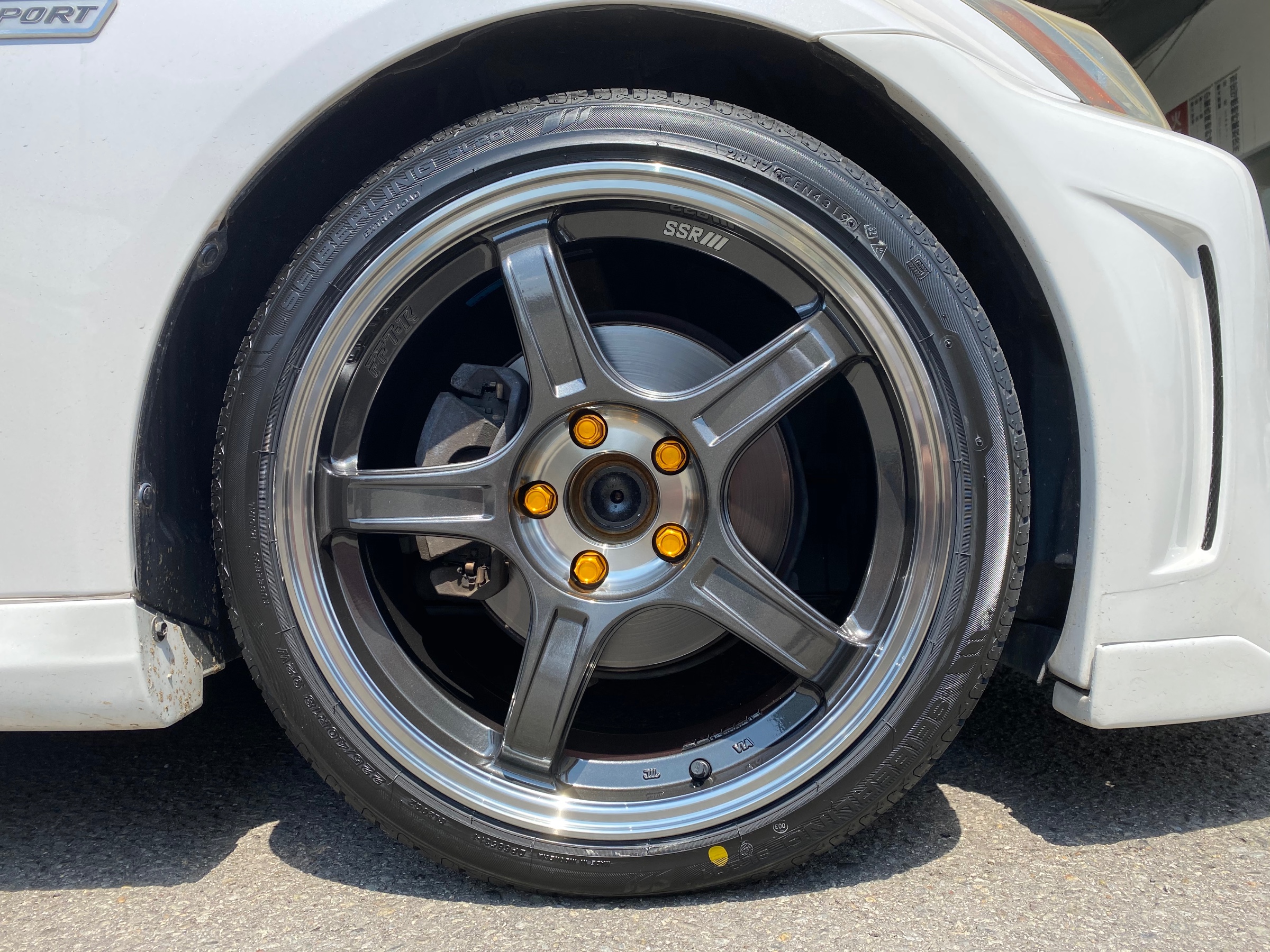レクサスISに SSR GTX03装着！ | レクサス IS250 ホイール タイヤ
