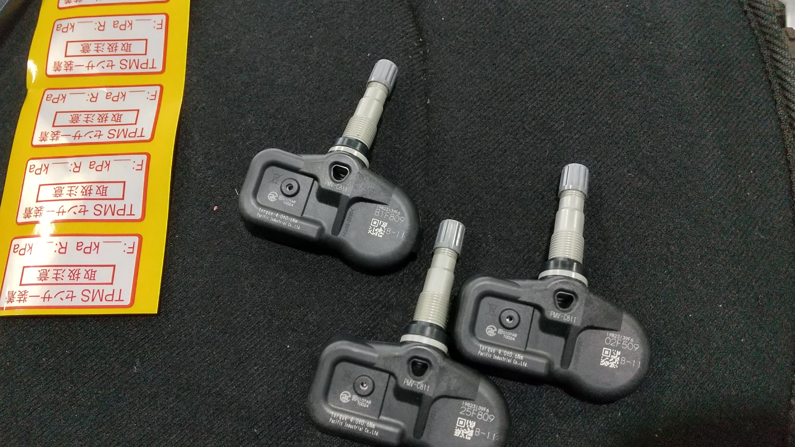 ステップワゴンスパーダ ｘ レグノGRVⅡ + TPMS +アライメント調整