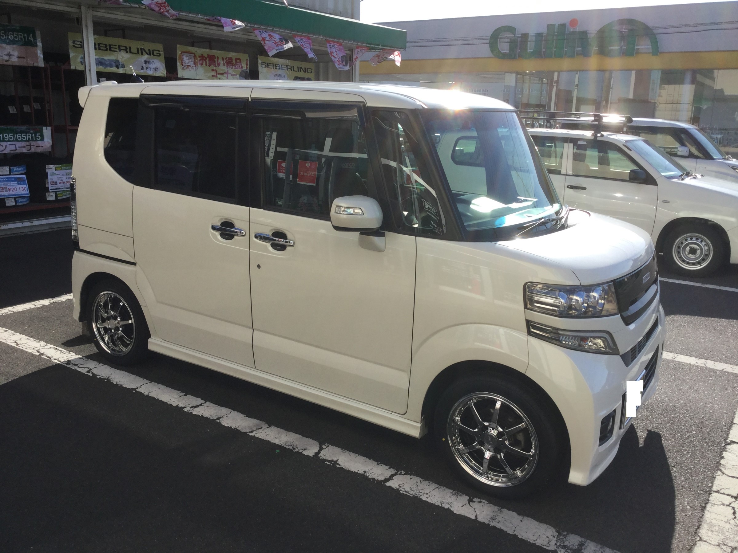 N-BOX アルミホイール・セット交換 | 店舗おススメ情報 | タイヤ館