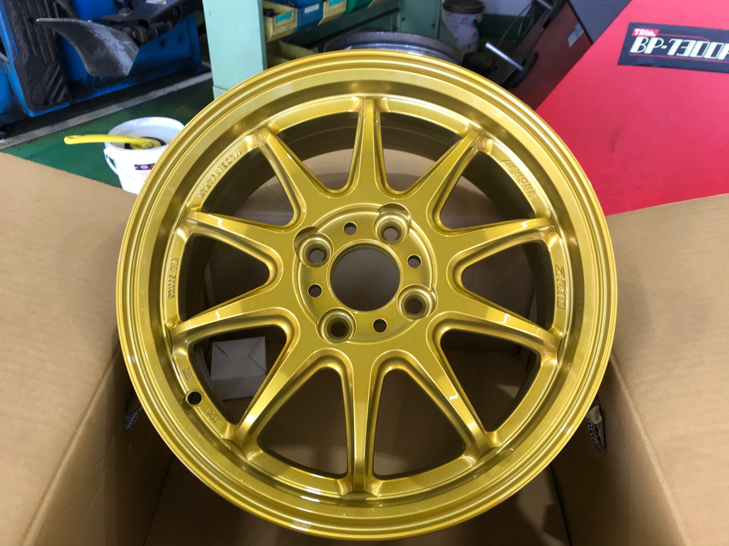 【未開封】OPTION HOUSE W-5024 ナローホイール イエロー ワーク 新作ホイール入荷！ | 店舗おススメ情報 | タイヤ館 西荻窪