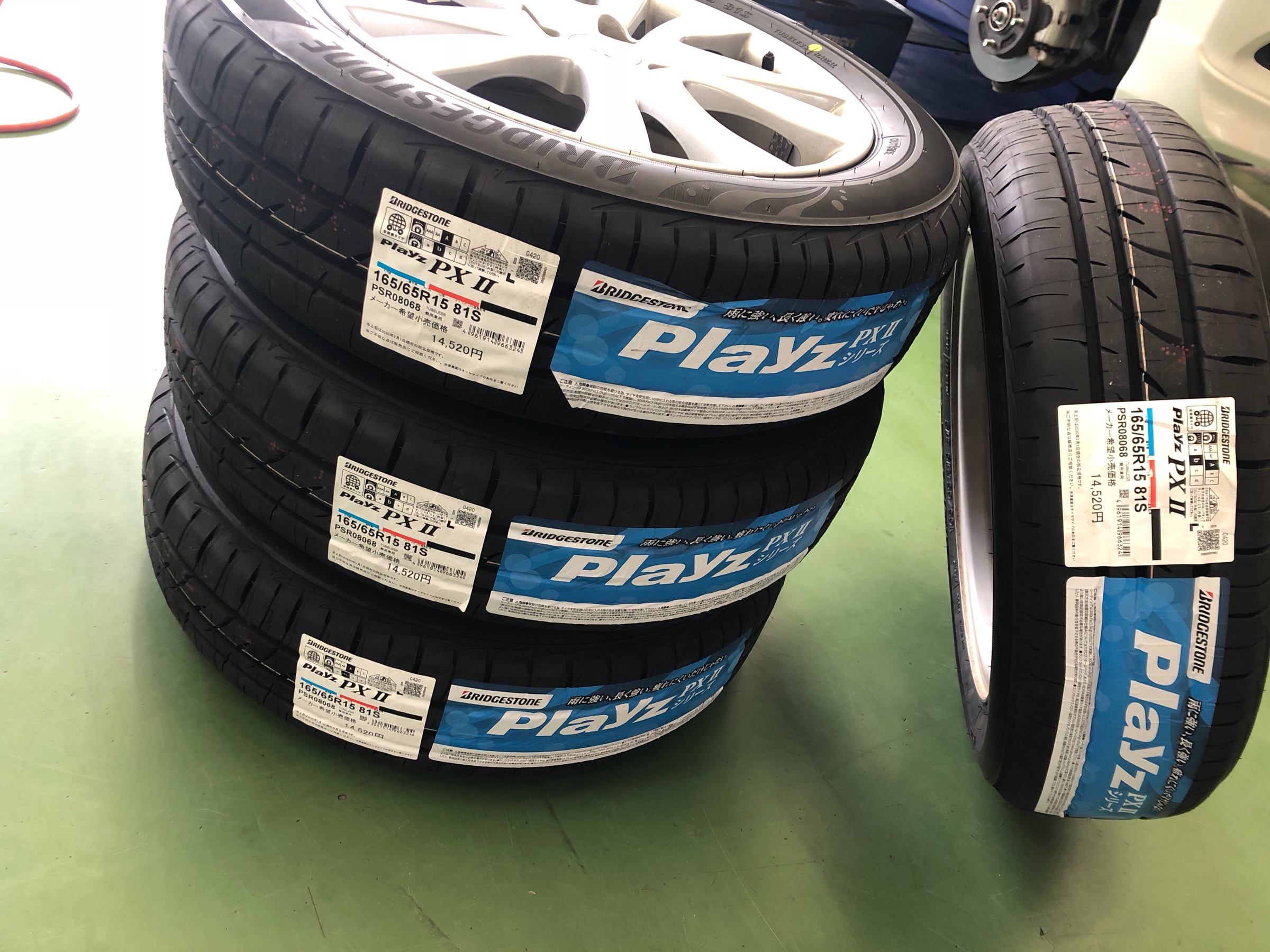 スズキ・ソリオバンディット(MA36S)】タイヤ交換です。 | スズキ
