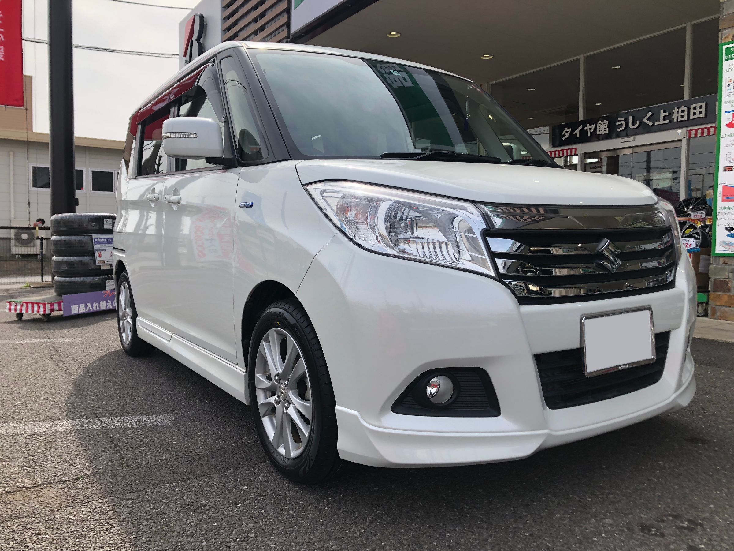 スズキ・ソリオバンディット(MA36S)】タイヤ交換です。 | スズキ