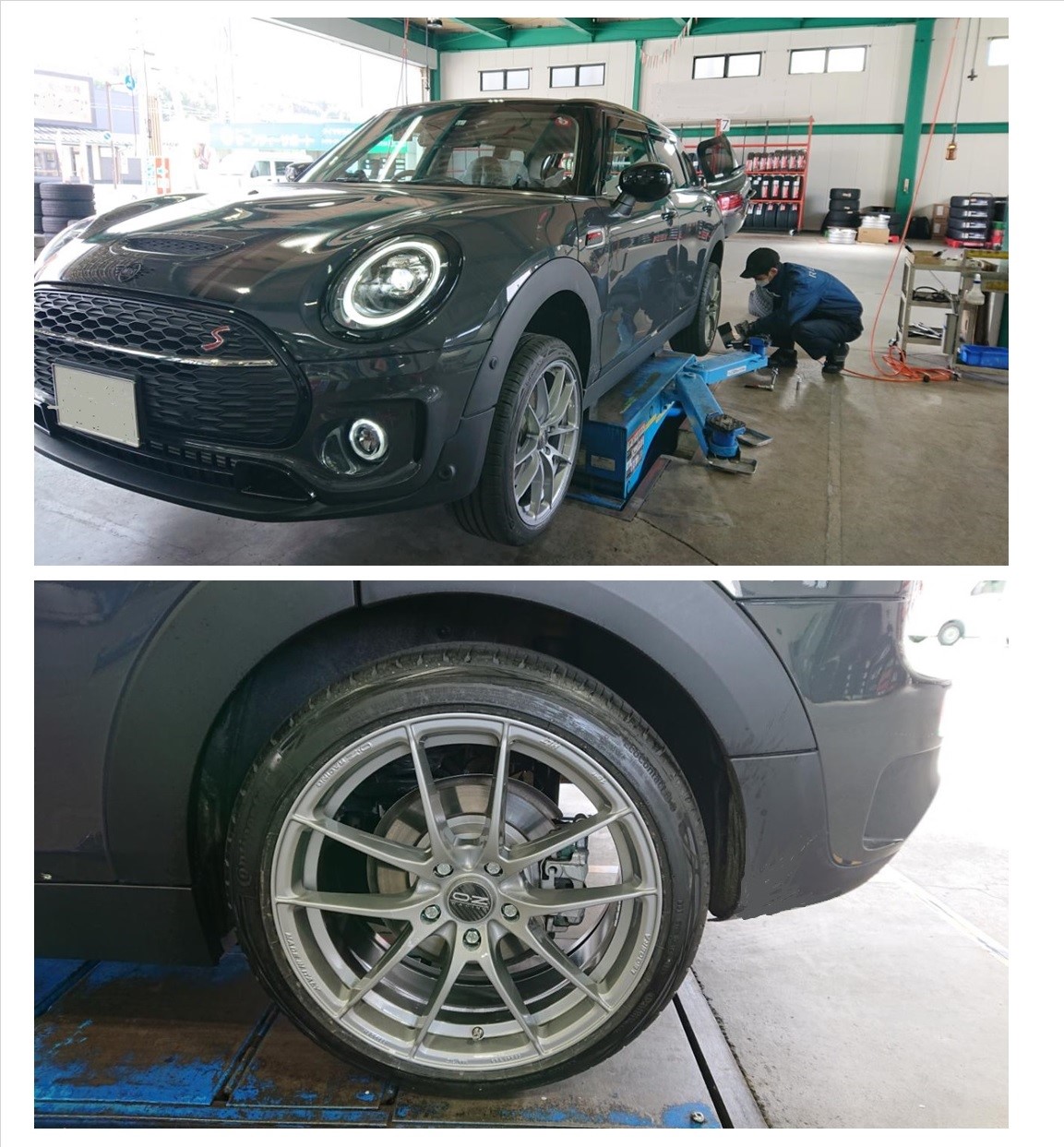 おとん　ミニクロスオーバー タイヤホイール① MINI クロスオーバー(F60) 16インチ 7.0J 5H112 +41 アルミ