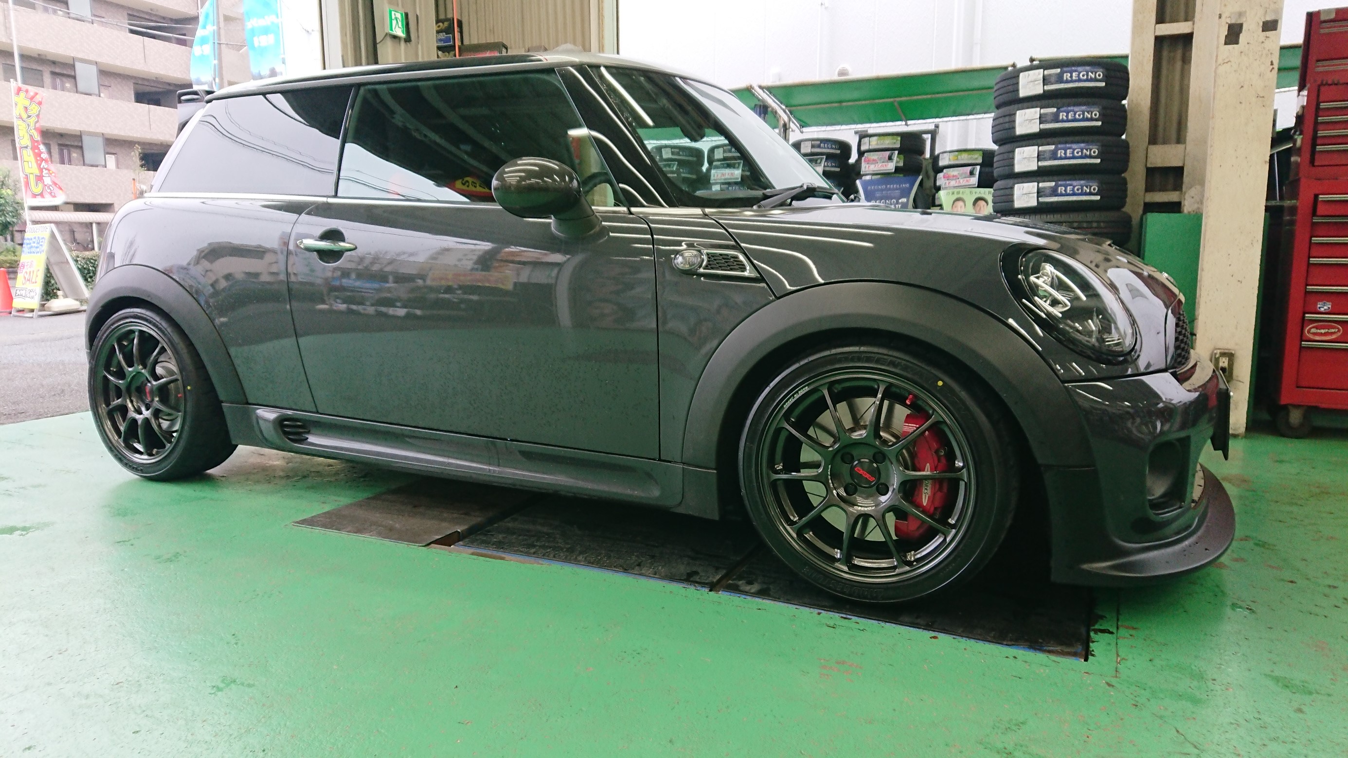 MINI×ボルクレーシングZE40 | ミニ クーパー ホイール タイヤ 