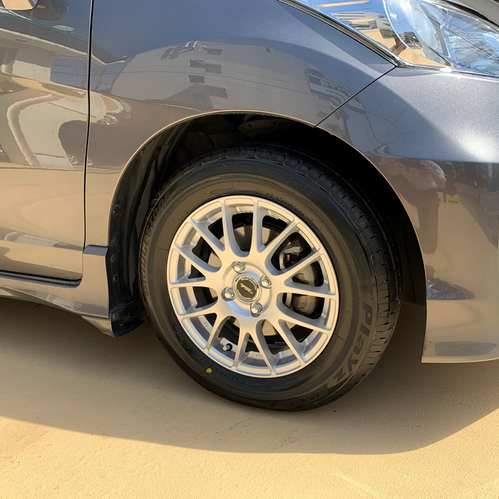 ホンダ フリード にタイヤホイールセットお取り付け ホンダ フリード タイヤ タイヤ ホイール関連 タイヤ ホイール交換 スタッフ日記 タイヤ館 北山 京都府 滋賀県のタイヤからはじまる トータルカーメンテナンス タイヤ館グループ
