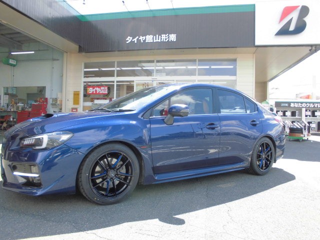 スバル Wrx S4 車高調取り付け タイヤ ホイール交換 スバル Wrx S4 ホイール タイヤ ホイール関連 タイヤ ホイール交換 スタッフ日記 タイヤ館 山形南 山形県のタイヤ カー用品ショップ タイヤからはじまる トータルカーメンテナンス タイヤ館グループ