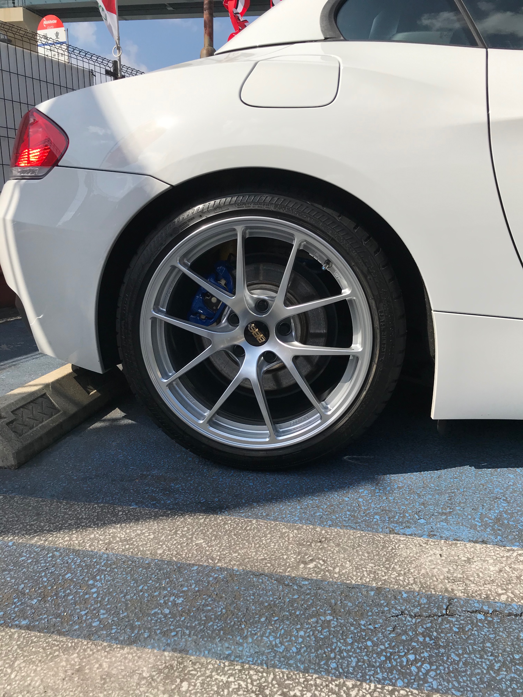 BMW Z4 BBSアルミホイール取り付け^o^ | 店舗おススメ情報