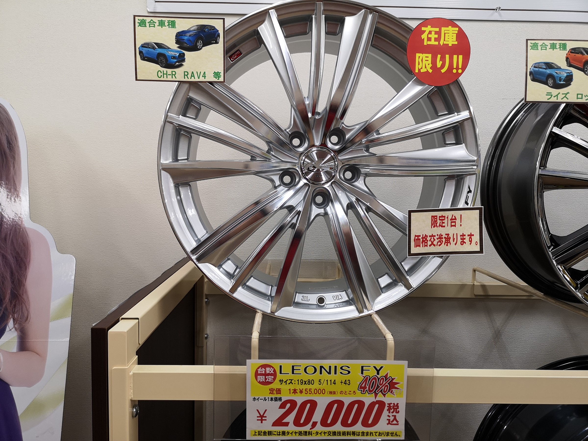 トヨタ アルファードにレオニスSVとプレイズPX-RVのセットを装着