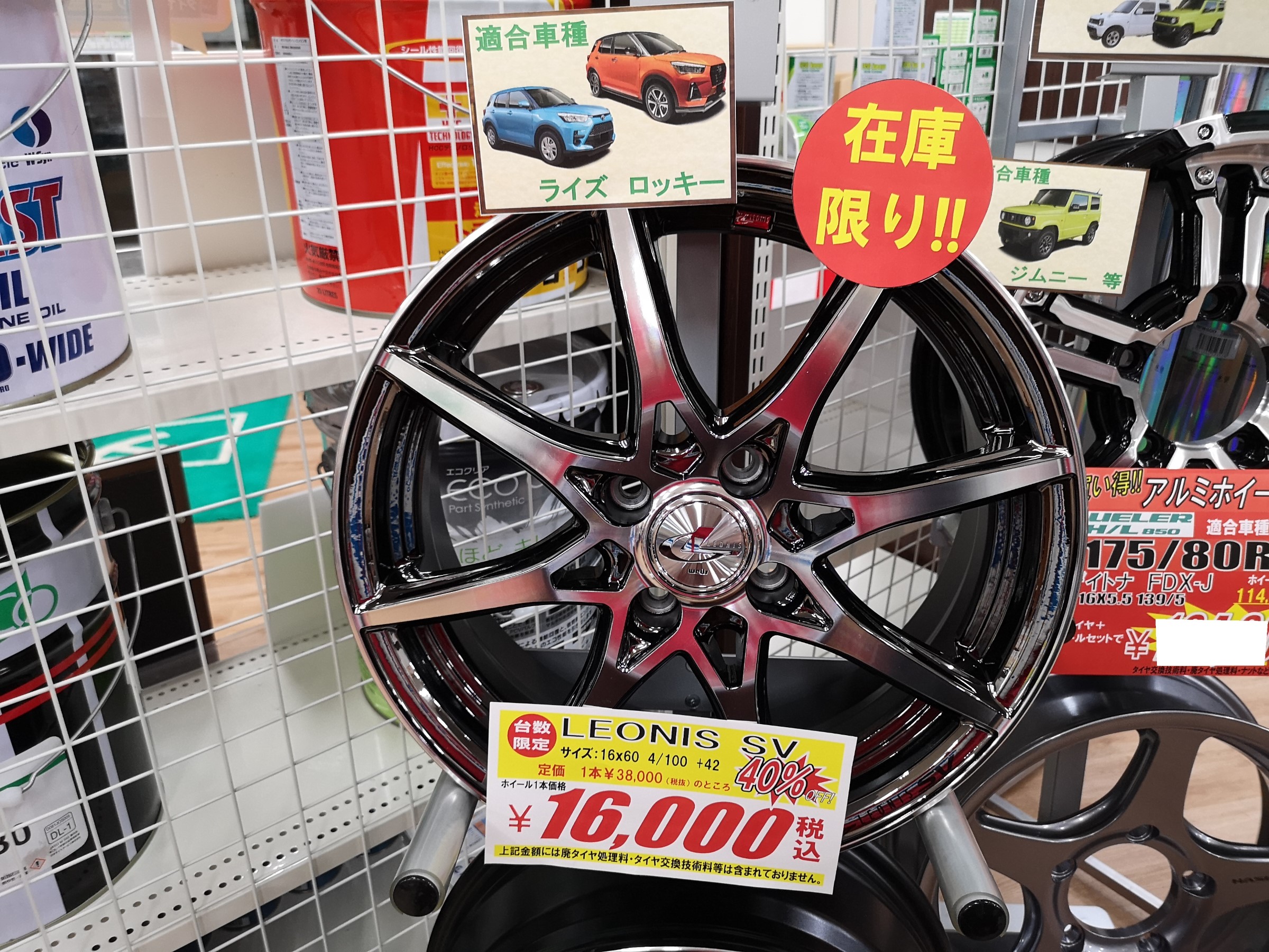 トヨタ アルファードにレオニスSVとプレイズPX-RVのセットを装着