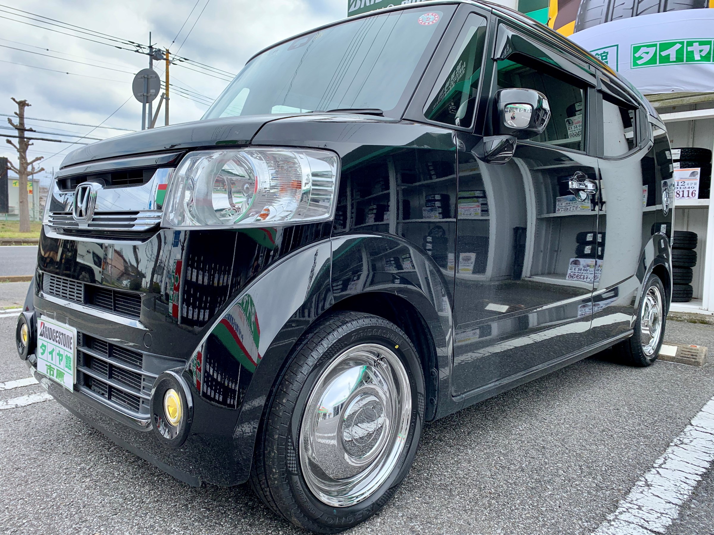 アメリカンな感じ | ホンダ N-BOXスラッシュ ホイール タイヤ