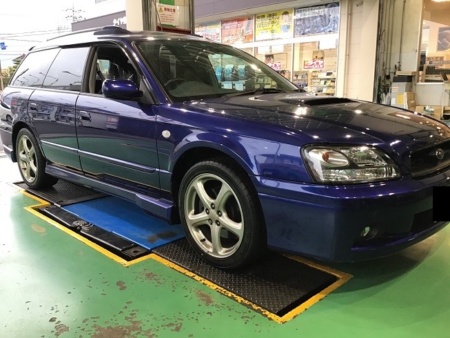 スバル レガシィツーリングワゴン POTENZA S007Aタイヤ交換 | スバル