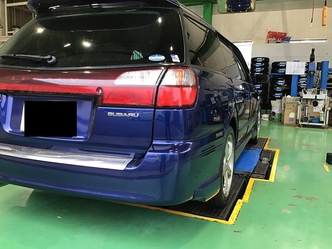 スバル レガシィツーリングワゴン POTENZA S007Aタイヤ交換 | スバル