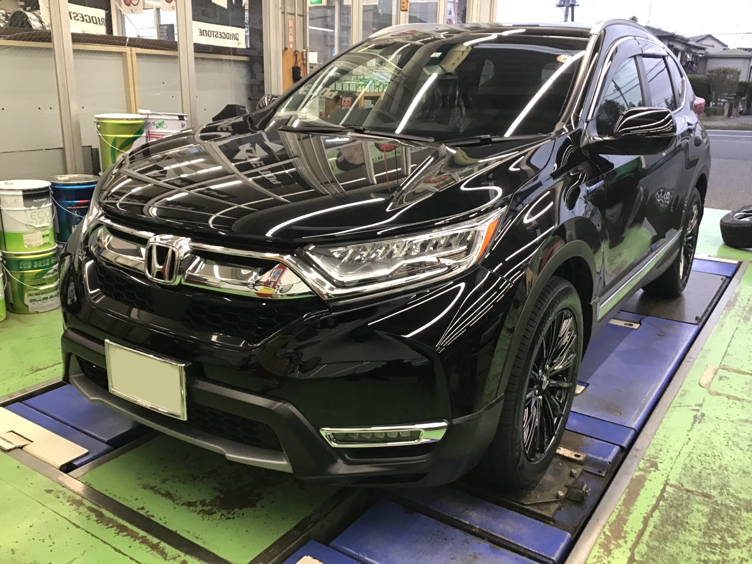 ホンダ・CR-V】ホイールセット取付♪ | ホンダ CR-V タイヤ タイヤ