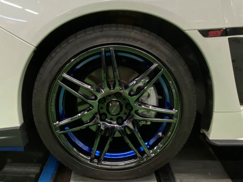SUBARU WRX S4 に WedsSport SA-77R ＆ TPMS お取り付け | スバル WRX