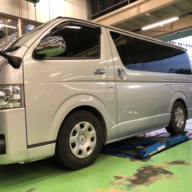 find93様 ハイエースタイヤ① ﾄﾖﾀ ハイエース ☆ V600 取付 | 店舗おススメ情報 | タイヤ館