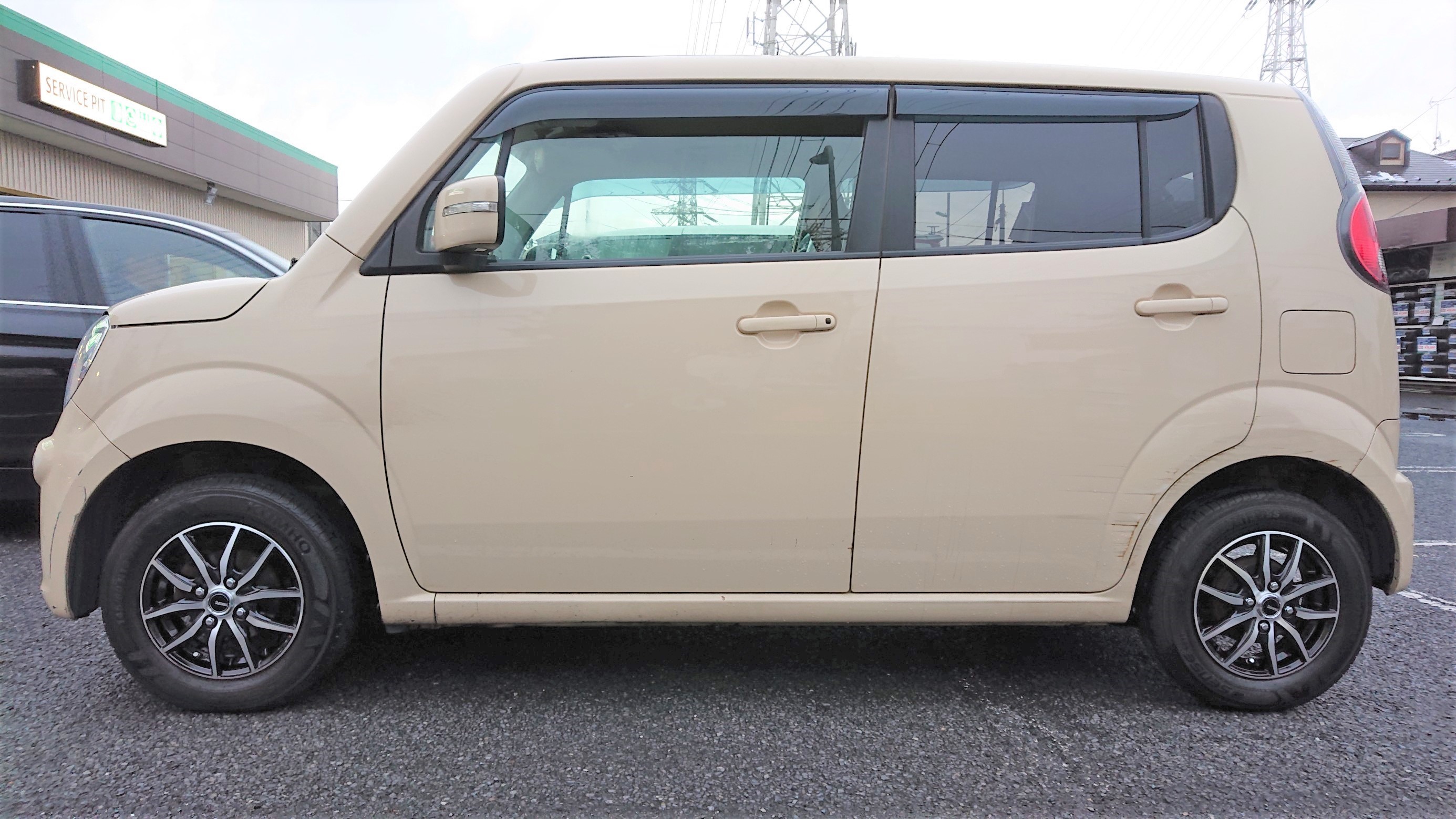 日産・MG33Sモコ セイムリムでアルミホイール交換！ | 日産 モコ
