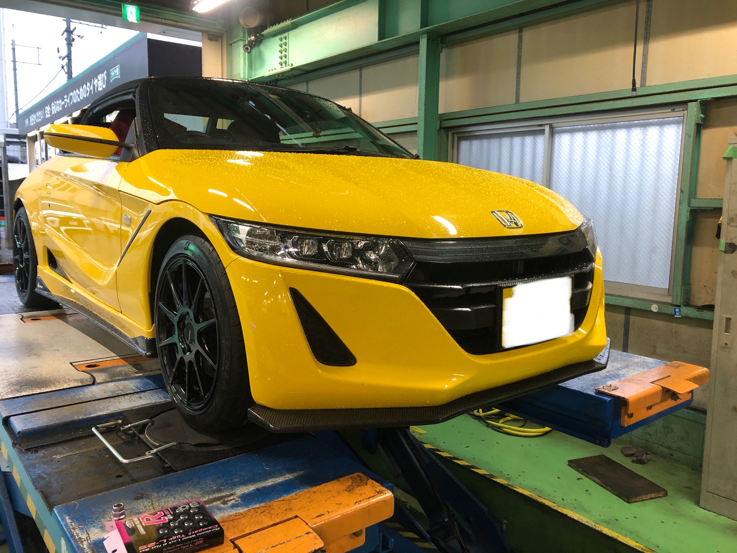 ☆グループ店装着事例☆S660xポテンザSW010☆ホイール交換