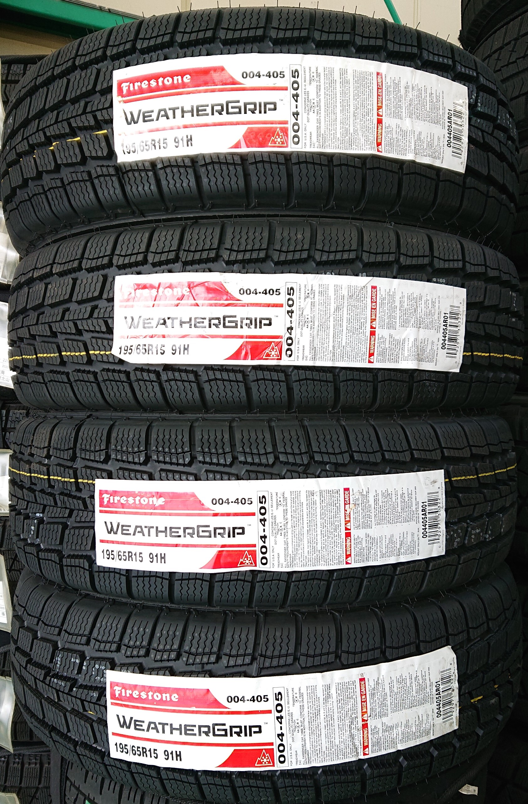 ☆『全天候を通して走行可能な ファイアストン製 オールシーズンタイヤ