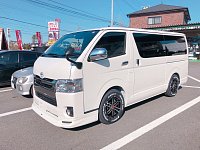 ハイエース 【玄武・カヤバショック ダウンブロック類 取付