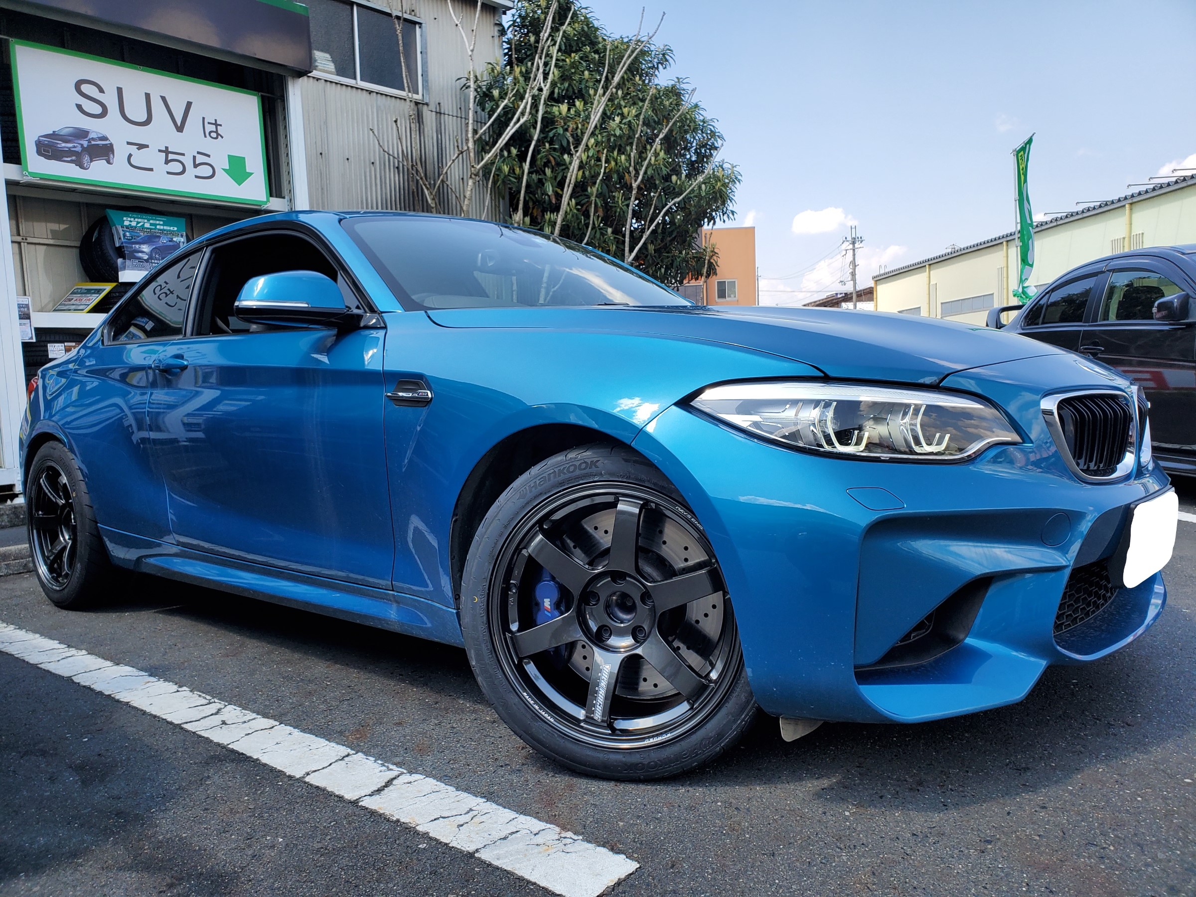 Bmw M2xvolk Racing Te37saga スタッフ日記 タイヤ館 甲賀 京都府 滋賀県のタイヤからはじまる トータルカーメンテナンス タイヤ館グループ