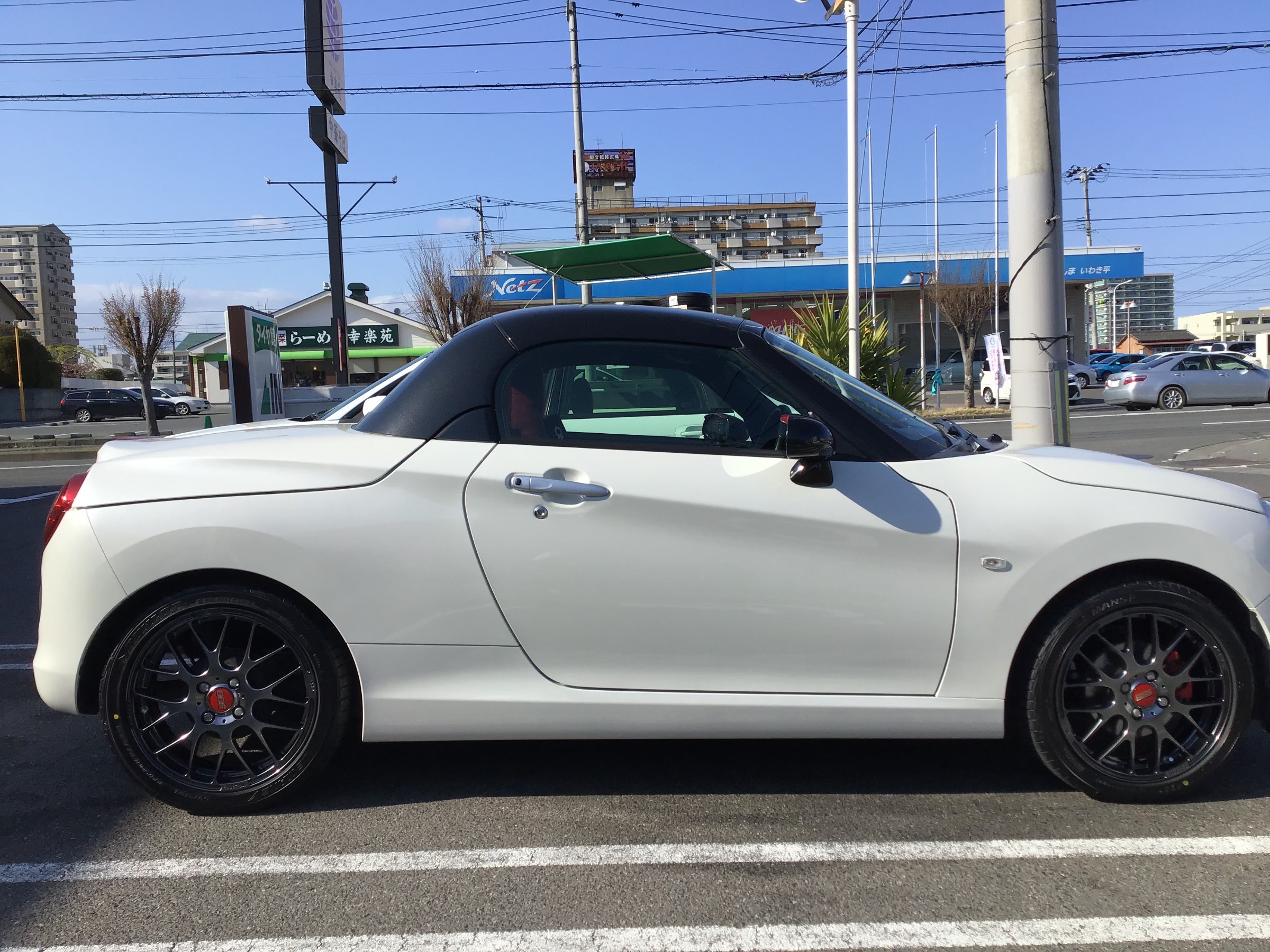 ダイハツ コペン BBS RP002 DB 装着！ | 店舗おススメ情報 | タイヤ館