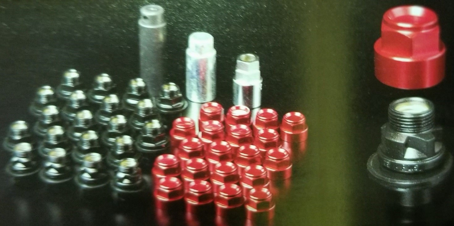 トヨタ純正アルミホイール平座ホイール専用 ロック＆ナットセット 