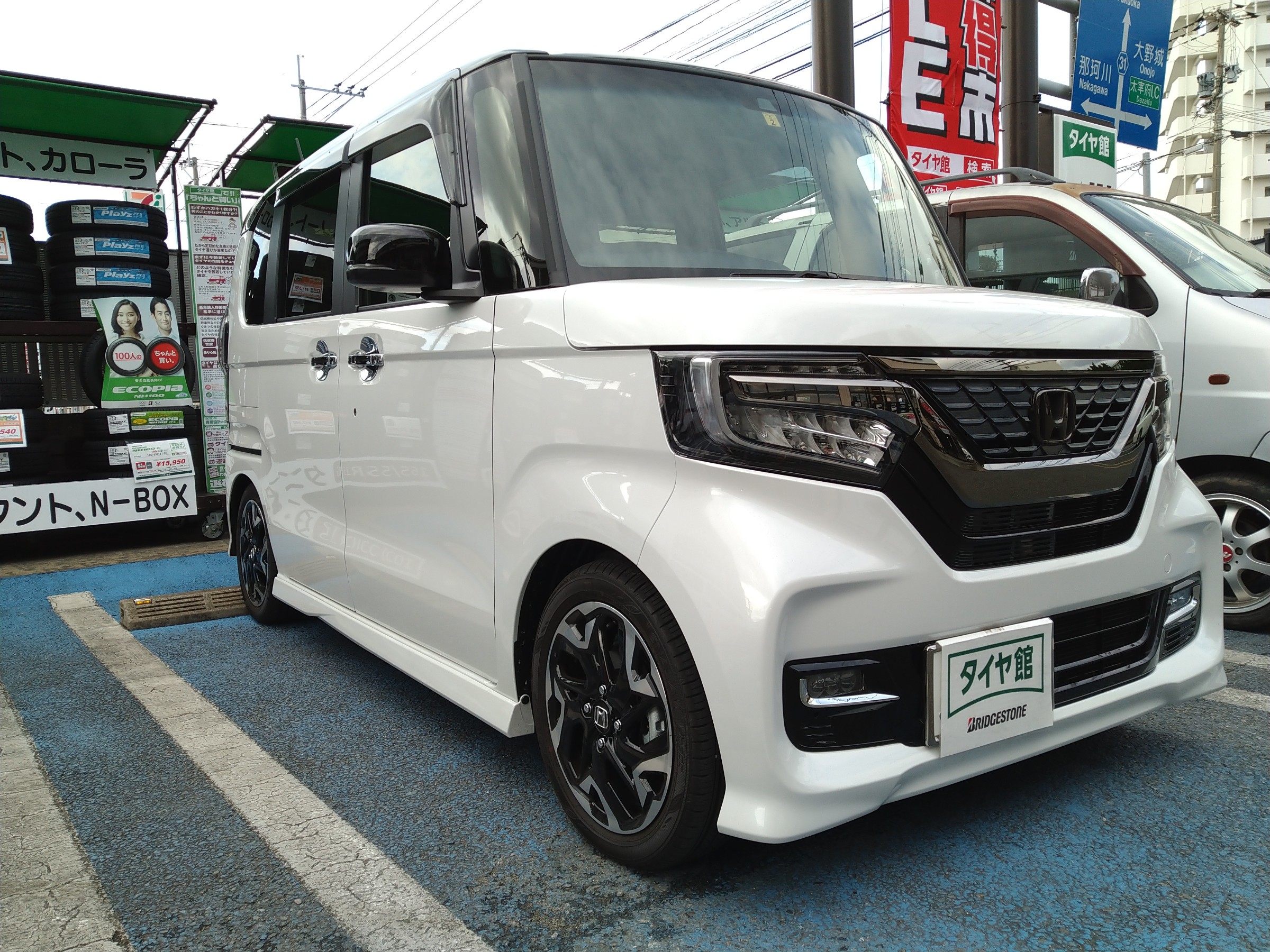 宝塚市】ホンダ N－BOX JF1 ダウンサス持ち込み取付｜グー