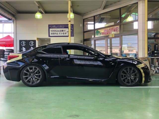 レクサス RC-F 車高調＆用品取付 その① | レクサス RC-F その他