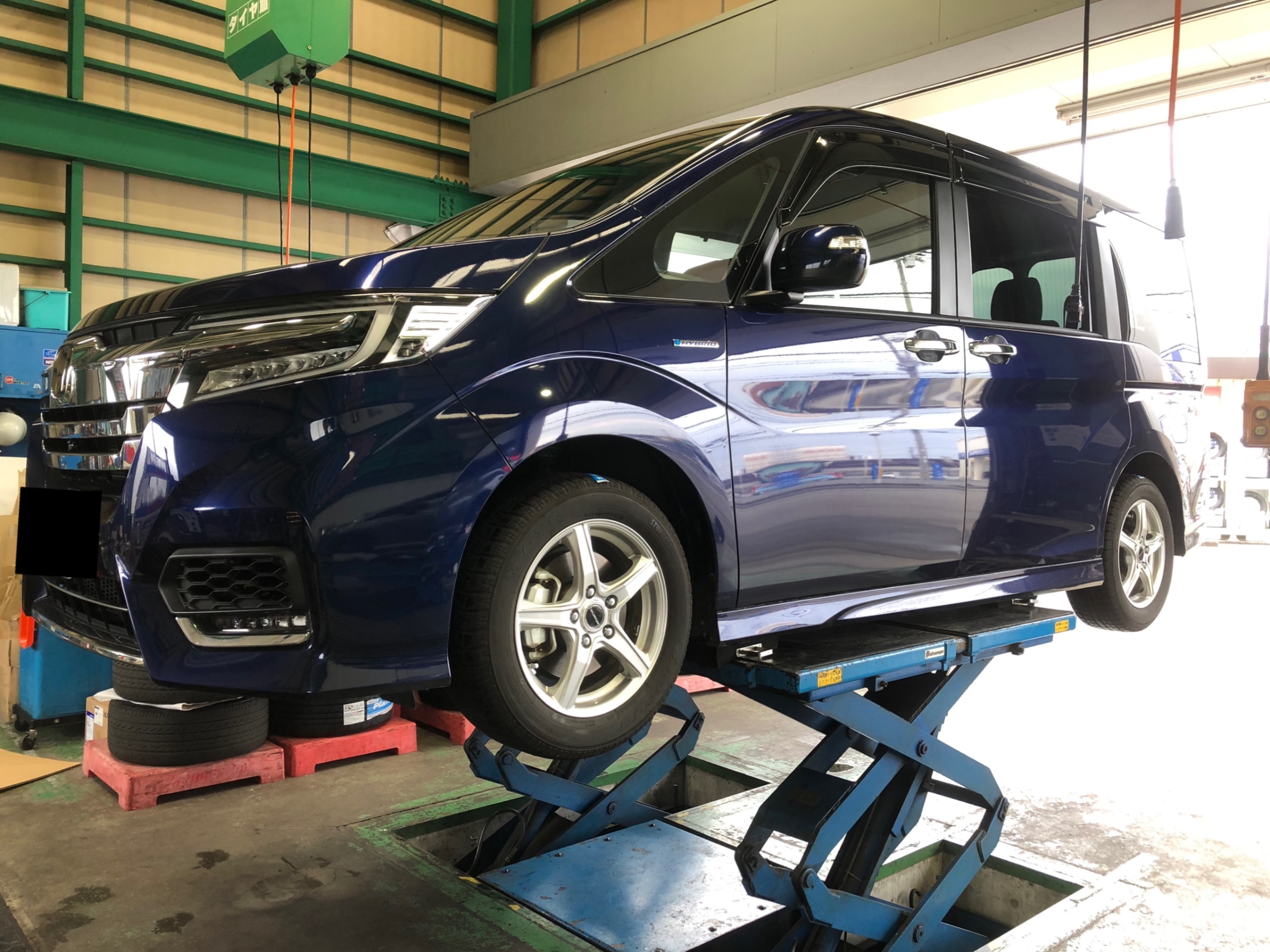 ステップワゴン RP3 スタッドレスタイヤ 純正ホイール-